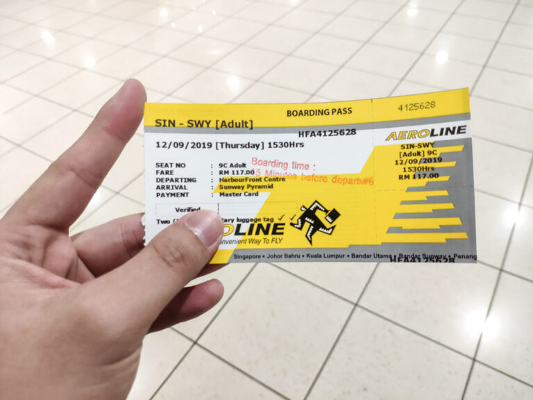 REVIEW | Aeroline Bus From Singapore HarbourFront Centre To Sunway ...