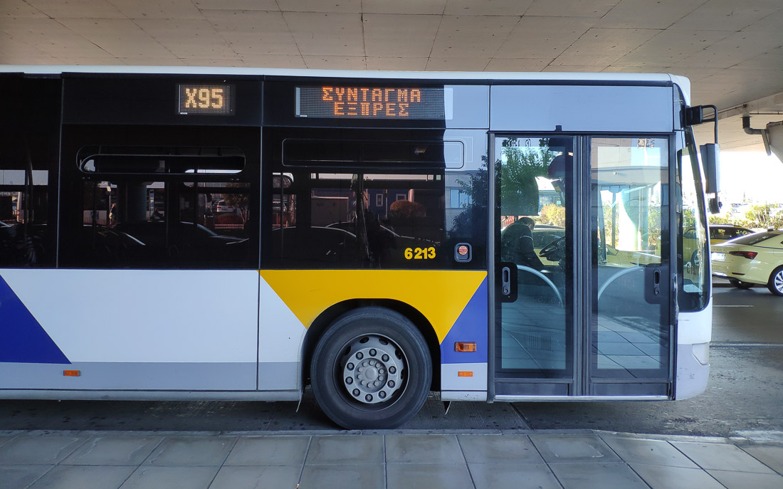 GUIDE | X95 Airport Express bus from Athens Airport to Syntagma Square